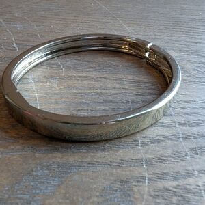 Gold Toned Bangle Cuff Bracelet